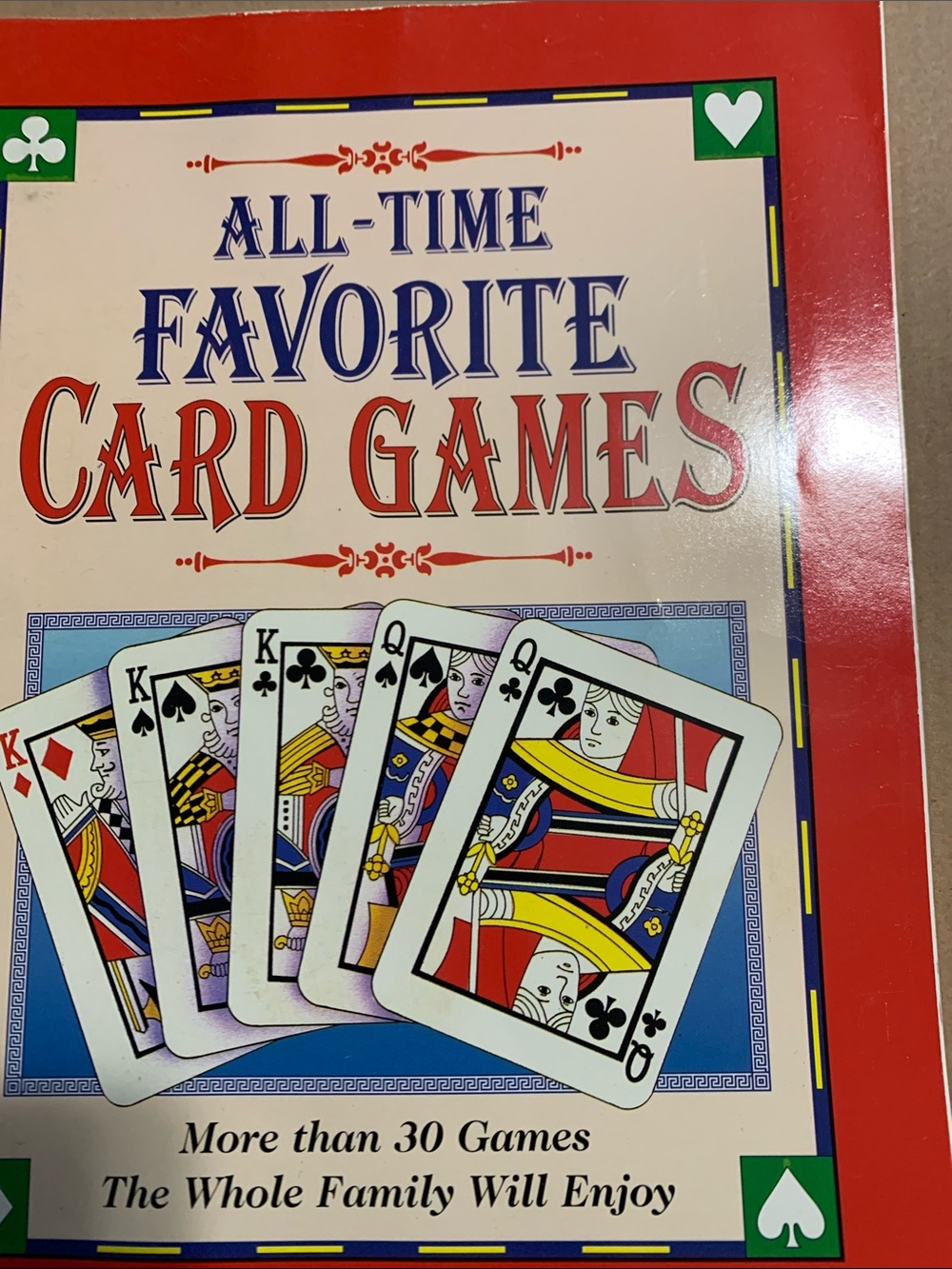 All-Time Favorite Card Games - Red Box
